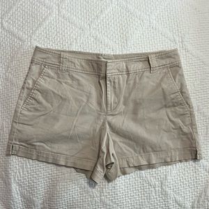 Tan 3.5” Chino Shorts